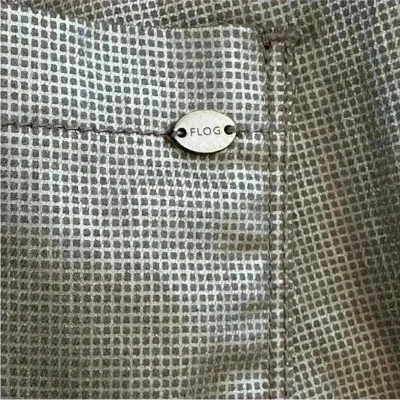Bevy Flog “Shely” Gray/Black Honeycomb Grid Pants Size 30 Like New! - Picture 8 of 12